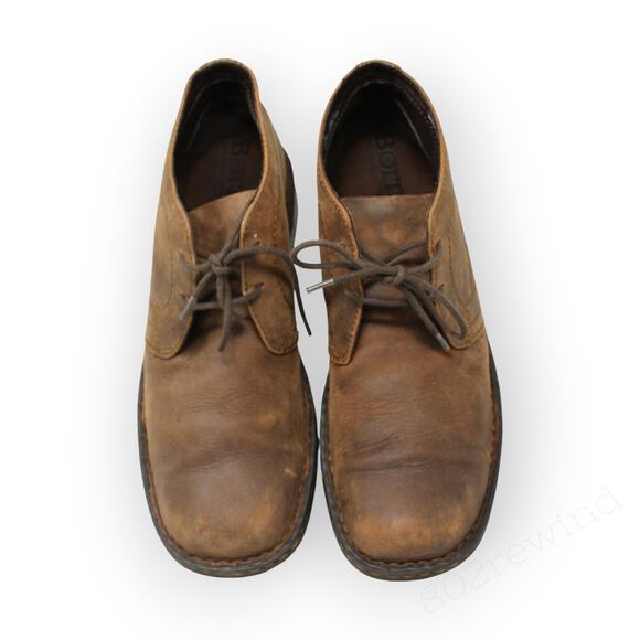 Men 10 BORN Harrison Chukka Boot Leather Ankle Handcrafted Comfort - Picture 5 of 13